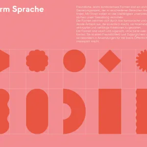 Übersicht der geometrischen Gestaltungselemente und deren Formsprache